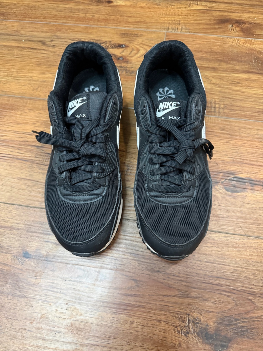 Nike Air Max Black Athletic Sneakers